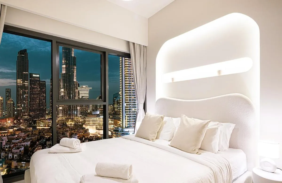 Fabulous 2Br Apartment With Burj Khalifa And Fountain Views - 5-Min Walk To Dubai Mall And Souk Al Bahar