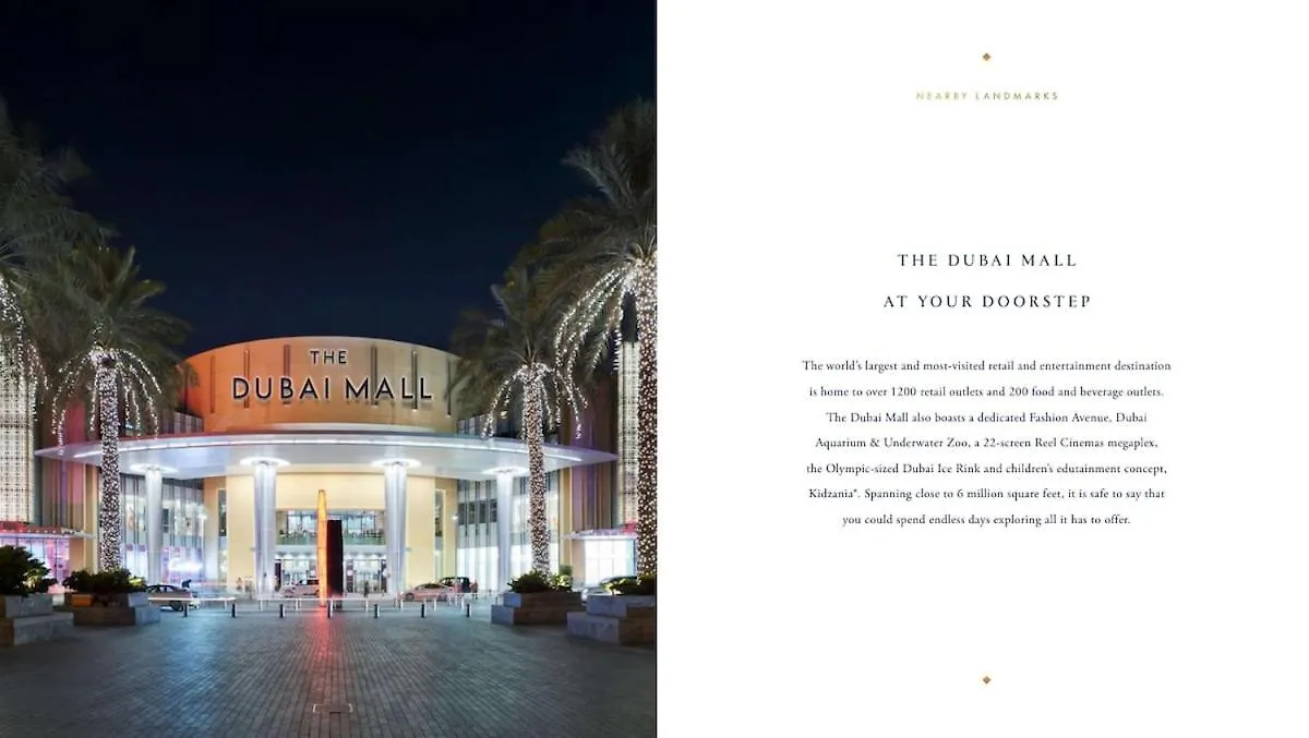 Fabulous 2Br Apartment With Burj Khalifa And Fountain Views - 5-Min Walk To Dubai Mall And Souk Al Bahar