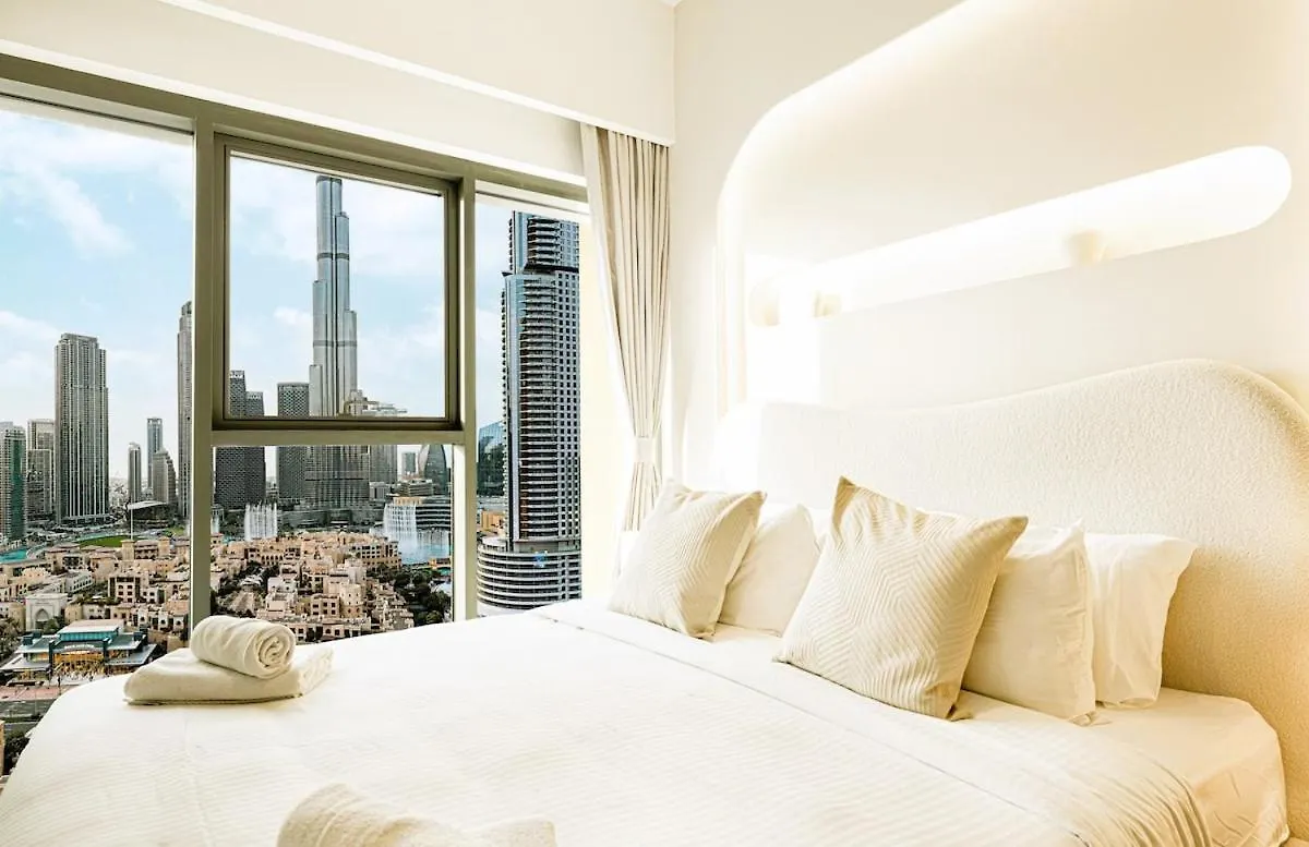 Fabulous 2Br Apartment With Burj Khalifa And Fountain Views - 5-Min Walk To Dubai Mall And Souk Al Bahar